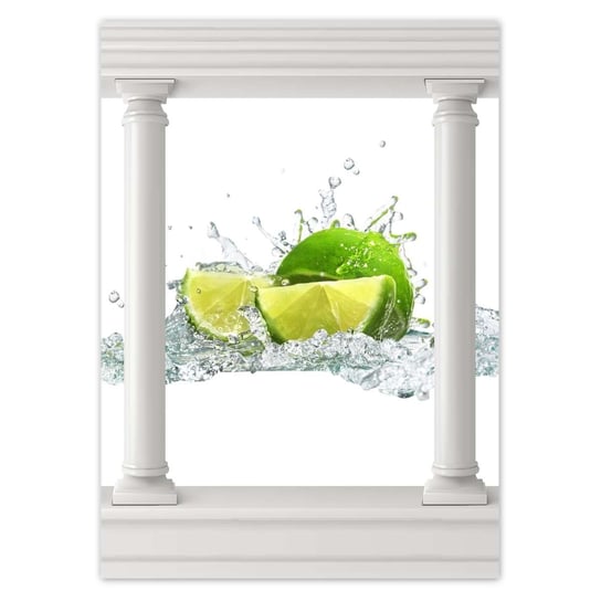 Plakat 50x70 Limonka chlupiąca Woda ZeSmakiem