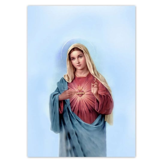 Plakat 50x70 Matka Boska Maryja Maria ZeSmakiem