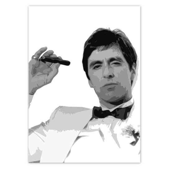 Plakat 50x70 Scarface Al Pacino ZeSmakiem