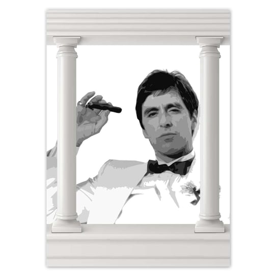Plakat 50x70 Scarface Al Pacino ZeSmakiem