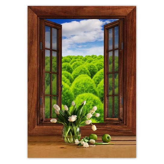 Plakat 50x70 Zielone spojrzenie Dolina ZeSmakiem