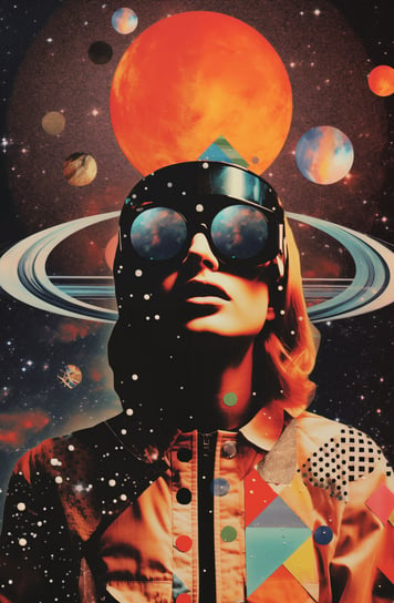 Plakat 56,6x86,4cm Kosmiczne Wizje Zakito Posters