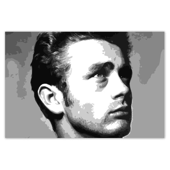 Plakat 60x40 Aktor James Dean ZeSmakiem