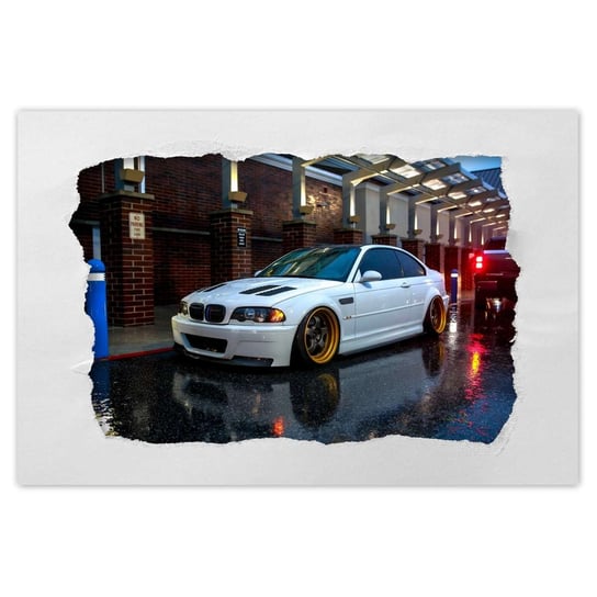 Plakat 60x40 BMW opony niskoprofilowe ZeSmakiem