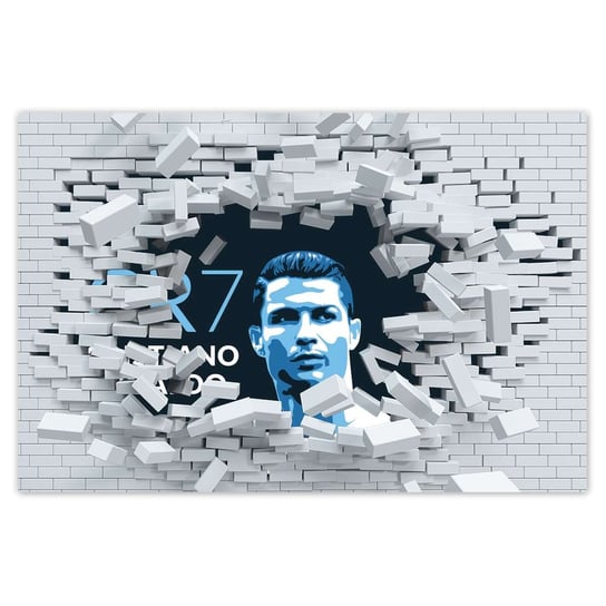 Plakat 60x40 Cristiano Ronaldo Piłkarz ZeSmakiem