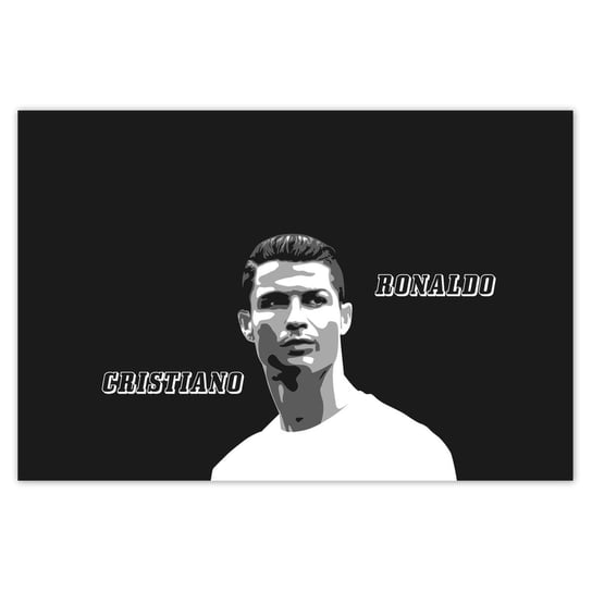Plakat 60x40 Cristiano Ronaldo Piłkarz ZeSmakiem