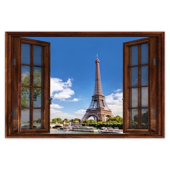 Plakat 60x40 Francja Paryż Wieża ZeSmakiem