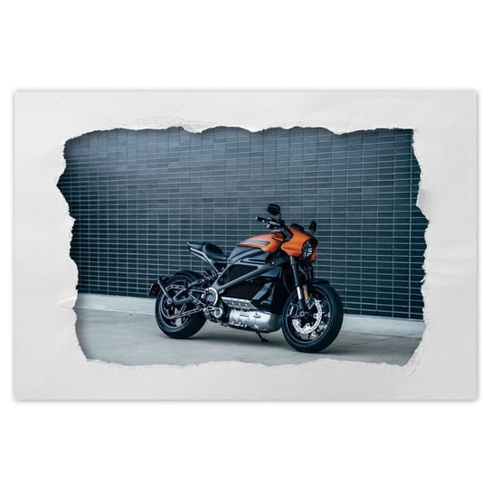 Plakat 60x40 Harley Davidson Motocykl ZeSmakiem