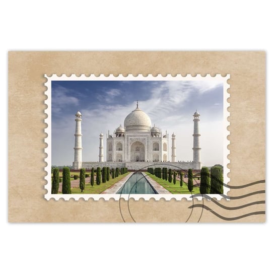 Plakat 60x40 Historyczny Taj-Mahal ZeSmakiem