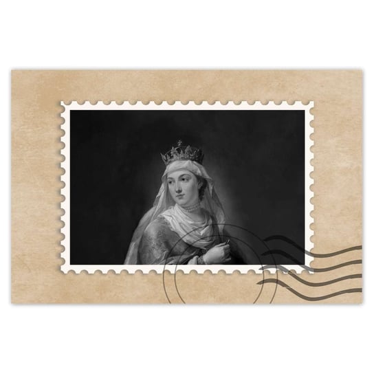 Plakat 60x40 Jadwiga Królowa Polski ZeSmakiem