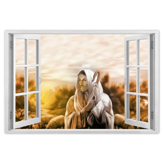 Plakat 60x40 Jezus Dobry Pasterz ZeSmakiem