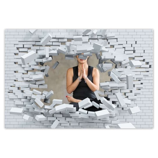 Plakat 60x40 Joga Yoga Ćwiczenia ZeSmakiem