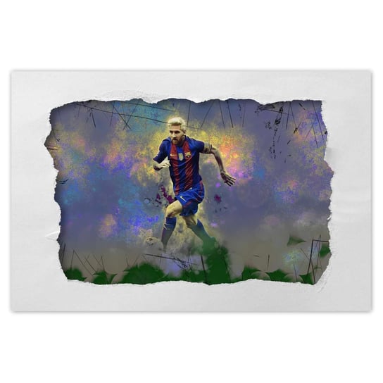 Plakat 60x40 Lionel Messi ZeSmakiem