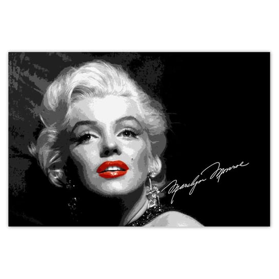 Plakat 60x40 Marilyn Monroe autograf ZeSmakiem