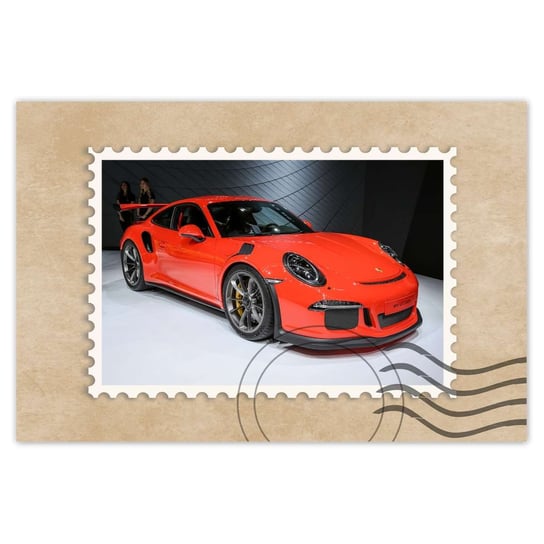 Plakat 60x40 Porsche samochód ZeSmakiem