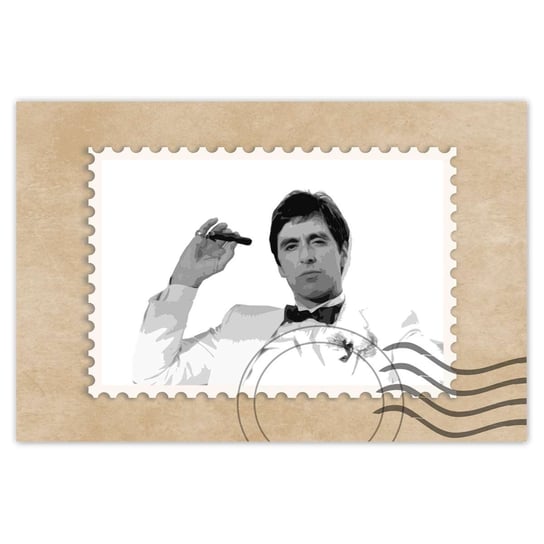 Plakat 60x40 Scarface Al Pacino ZeSmakiem