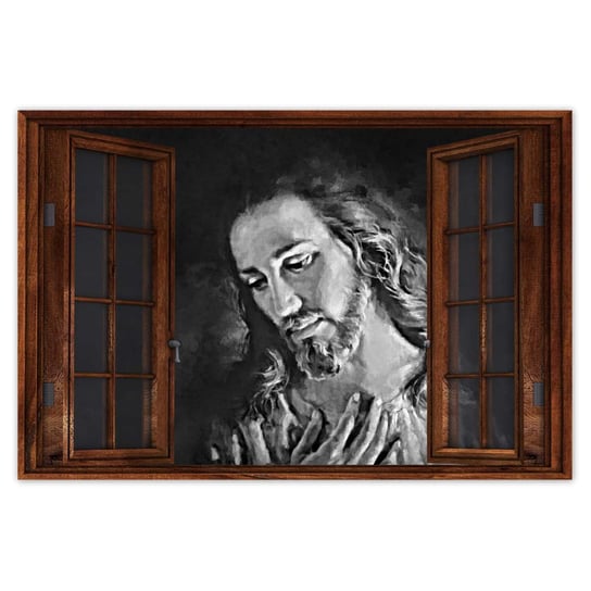 Plakat 60x40 Twarz Jezusa Chrystusa ZeSmakiem