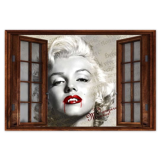 Plakat 60x40 Wampire Marilyn Monroe ZeSmakiem