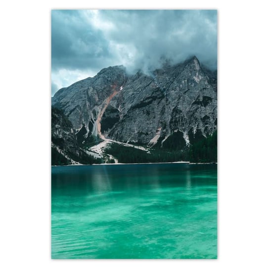 Plakat 60x90 Górskie jeziorko Pejzaż ZeSmakiem