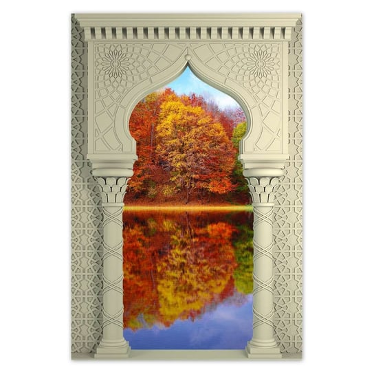 Plakat 60x90 Jesienny krajobraz ZeSmakiem