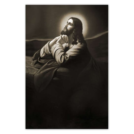 Plakat 60x90 Jezus modli się w Ogrójcu ZeSmakiem