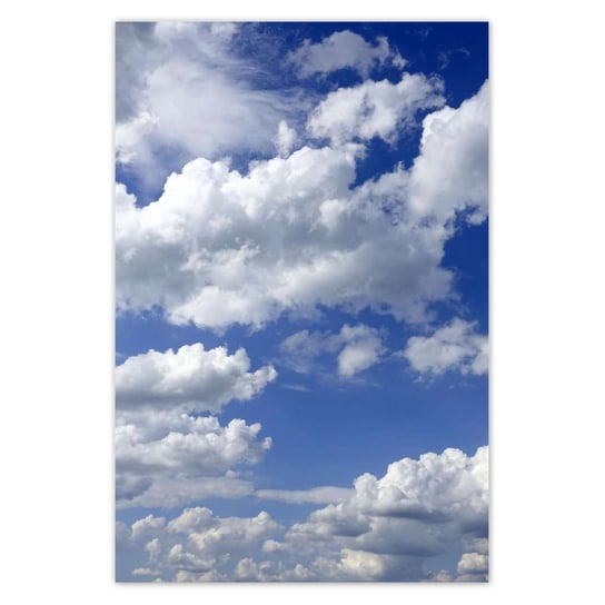Plakat 60x90 Kłębiaste chmury Niebo ZeSmakiem