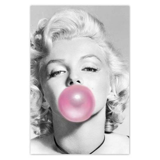 Plakat 60x90 Marilyn Monroe z gumą ZeSmakiem