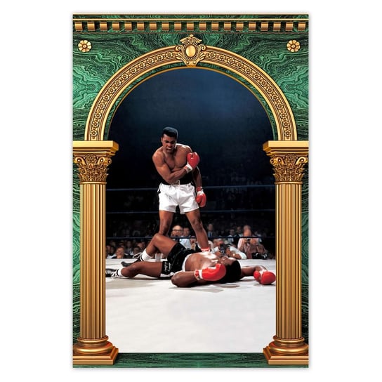 Plakat 60x90 Muhammad Ali Boxer ZeSmakiem