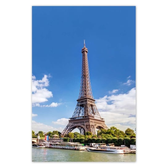 Plakat 62x93 Francja Paryż Wieża ZeSmakiem