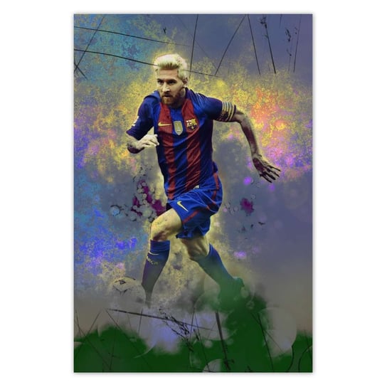 Plakat 62x93 Lionel Messi ZeSmakiem