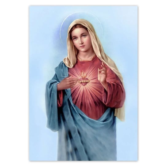 Plakat 70x100 Matka Boska Maryja Maria ZeSmakiem
