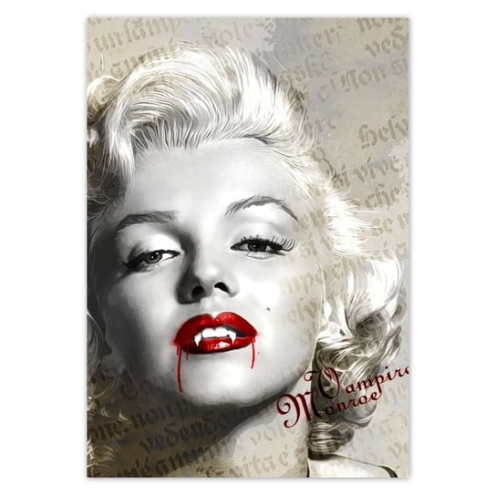 Plakat 70x100 Wampire Marilyn Monroe ZeSmakiem