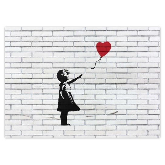 Plakat 70x50 Banksy Dziewczynka Balon ZeSmakiem