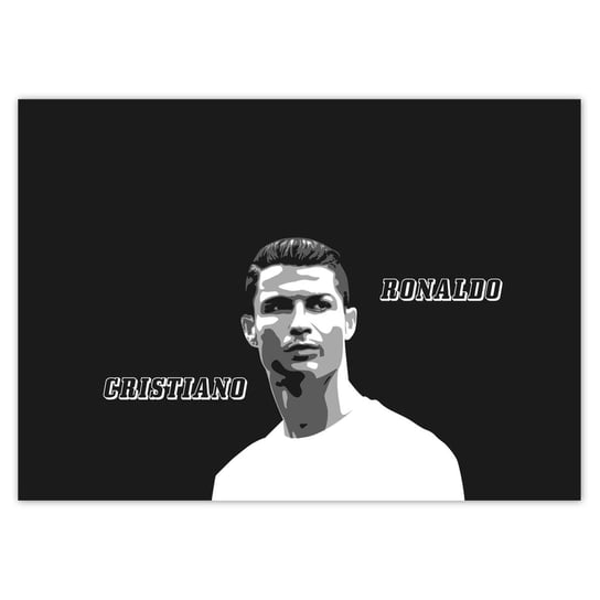 Plakat 70x50 Cristiano Ronaldo Piłkarz ZeSmakiem