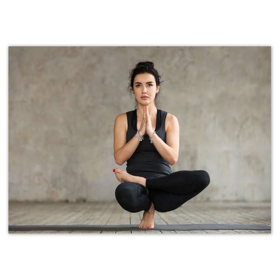 Plakat 70x50 Joga Yoga Ćwiczenia ZeSmakiem