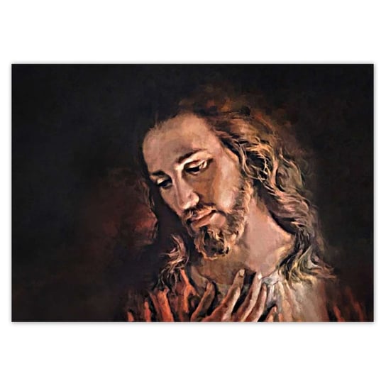 Plakat 70x50 Oblicze Jezusa Chrystusa ZeSmakiem