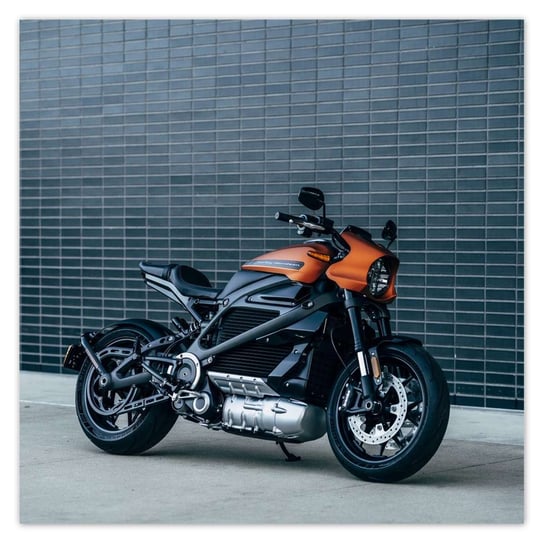 Plakat 70x70 Harley Davidson Motocykl ZeSmakiem