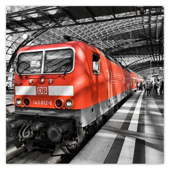 Plakat 70x70 Pociąg w Berlinie ZeSmakiem