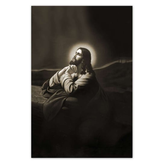Plakat 80x120 Jezus modli się w Ogrójcu ZeSmakiem