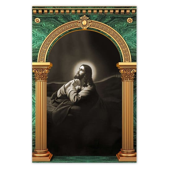 Plakat 80x120 Jezus modli się w Ogrójcu ZeSmakiem