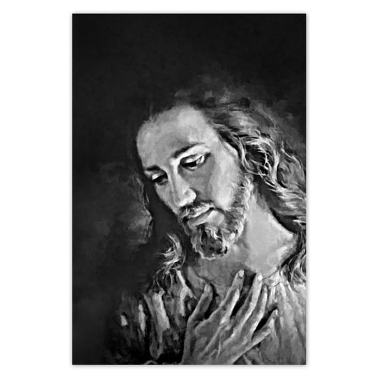 Plakat 80x120 Twarz Jezusa Chrystusa ZeSmakiem