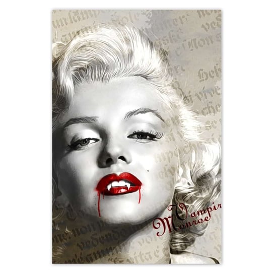 Plakat 80x120 Wampire Marilyn Monroe ZeSmakiem