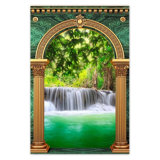 Plakat 80x120 Wodospad w Tajlandii ZeSmakiem