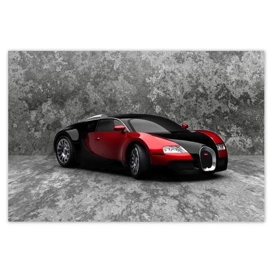 Plakat 90x60 Bugatti Veyron ZeSmakiem
