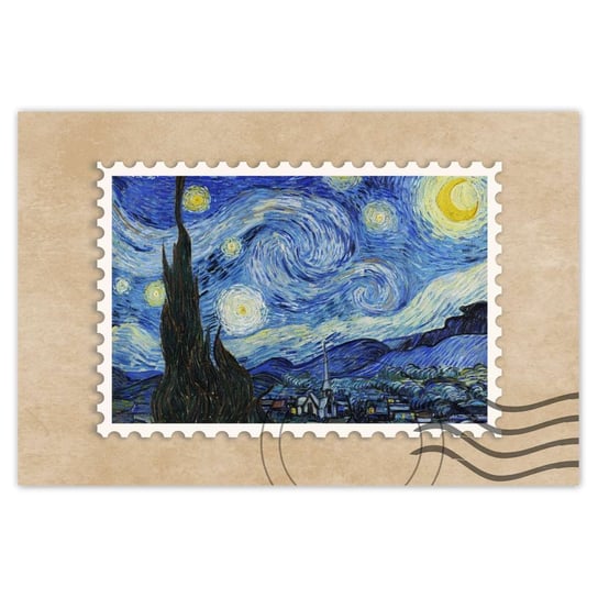 Plakat 90x60 Gwiaździsta noc Van Gogh ZeSmakiem