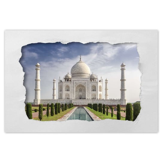 Plakat 90x60 Historyczny Taj-Mahal ZeSmakiem