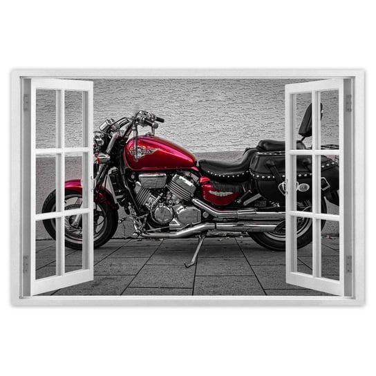 Plakat 90x60 Honda motocykl ZeSmakiem