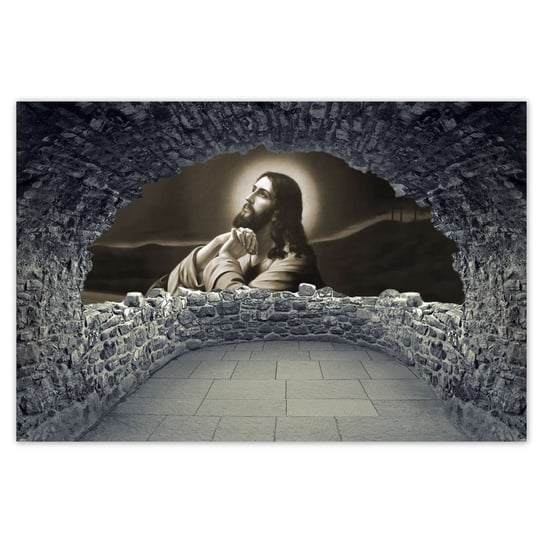Plakat 90x60 Jezus modli się w Ogrójcu ZeSmakiem
