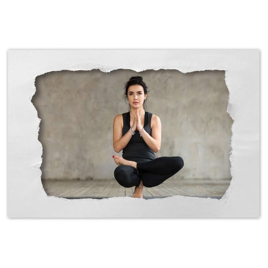 Plakat 90x60 Joga Yoga Ćwiczenia ZeSmakiem