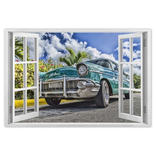 Plakat 90x60 Kubański samochód ZeSmakiem